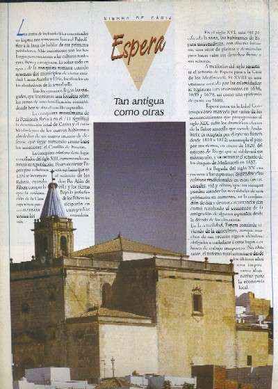 LA PROVINCIA DE CADIZ PUEBLO A PUEBLO SIERRA DE CADIZ CAPITULO 28 ESPERA