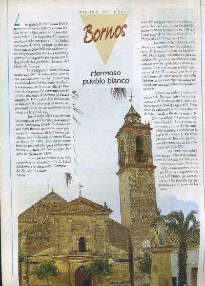 LA PROVINCIA DE CADIZ PUEBLO A PUEBLO SIERRA DE CADIZ CAPITULO 29 BORNOS