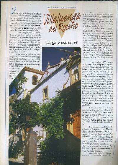 LA PROVINCIA DE CADIZ PUEBLO A PUEBLO SIERRA DE CADIZ CAPITULO 36 VILLALUENGA DEL ROSARIO