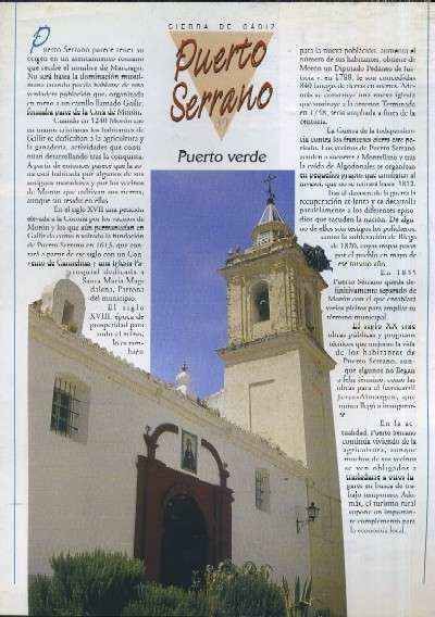 LA PROVINCIA DE CADIZ PUEBLO A PUEBLO SIERRA DE CADIZ CAPITULO 39 PUERTO SERRANO