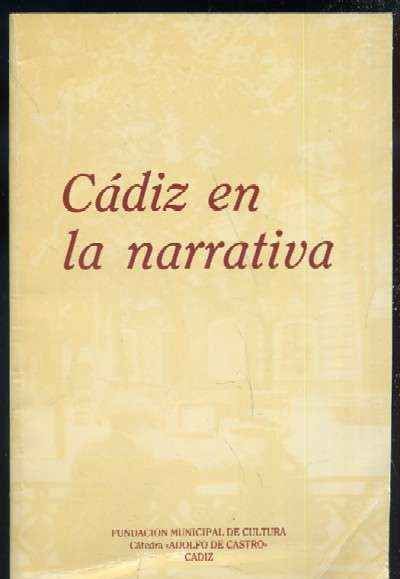 CADIZ EN LA NARRATIVA