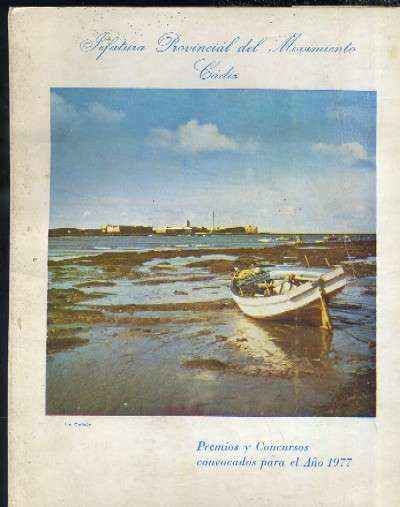 PREMIOS Y CONCURSOS CONVOCADOS PARA EL AÑO 1977