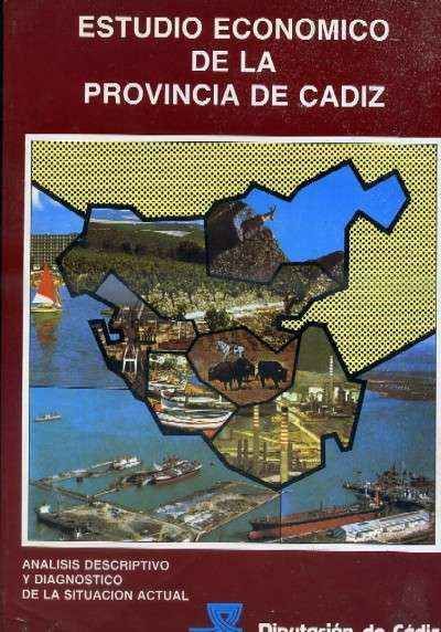 ESTUDIO ECONOMICO DE LA PROVINCIA DE CADIZ.ANALISIS DESCRIPTIVO Y DIAGNOSTICO DE LA SITUACION ACTUAL
