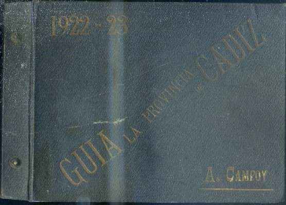 GUÍA DE LA PROVINCIA DE CÁDIZ 1922-23