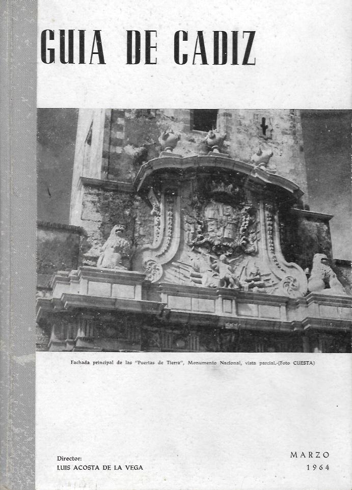 GUIA DE CADIZ. MARZO 1964.