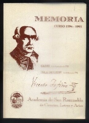 MEMORIA. CURSO 1994-1995.