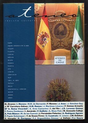 ATENEO. REVISTA CULTURAL DEL ATENEO DE CADIZ. AÑO 2007. Nº 7.