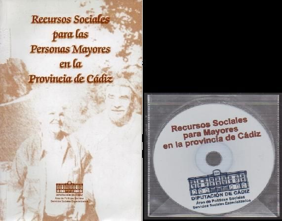 RECURSOS SOCIALES PARA LAS PERSONAS MAYORES EN LA PROVINCIA DE CADIZ.