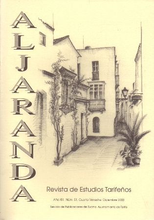 ALJARANDA - REVISTA DE ESTUDIOS TARIFEÑOS AÑO XIII Nº 51 DICIEMBRE 2003.