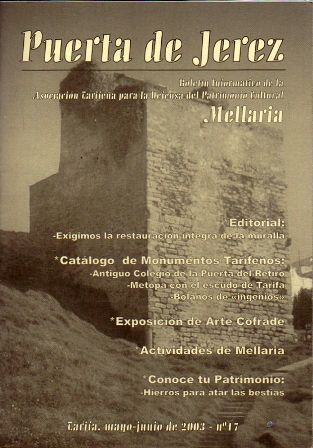 BOLETIN PUERTA DE JEREZ, TARIFA MAYO-JUNIO 2003 Nº 17