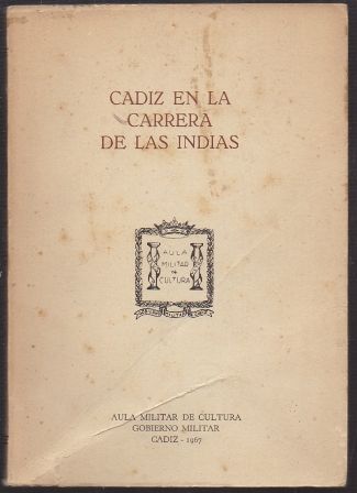 CADIZ EN LA CARRERA DE INDIAS