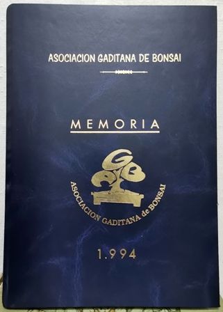 MEMORIA 1994. ASOCIACION GADITANA DEL BONSAI.