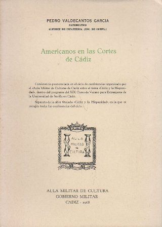 AMERICANOS EN LAS CORTES DE CADIZ