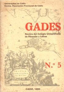 REVISTA GADES - 1980 -  Nº 5