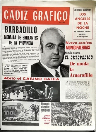 REVISTA CADIZ GRAFICO - Nº 129 JUNIO 1979