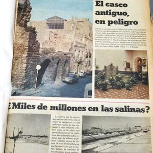 SUPLEMETOS DOMINICALES DEL DIARIO DE CADIZ 167 EN 3 TOMOS AÑO 1978, 1979 Y 1980