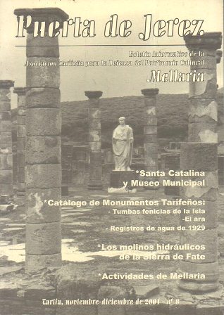 BOLETIN PUERTA DE JEREZ, TARIFA NOVIEMBRE-DICIEMBRE 2001 Nº 8