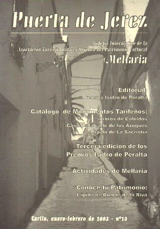 BOLETIN PUERTA DE JEREZ, TARIFA ENERO-FEBRERO 2003 Nº 15