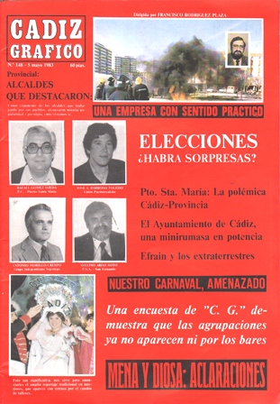 REVISTA CADIZ GRAFICO Nº 148 - 5 DE MAYO DE 1983