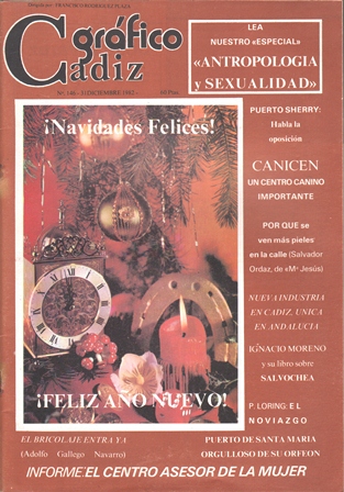 REVISTA CADIZ GRAFICO Nº 146 - 31 DICIEMBRE 1982 FELIZ AÑO NUEVO