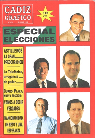 REVISTA CADIZ GRAFICO Nº 178 - 19 JUNIO 1990