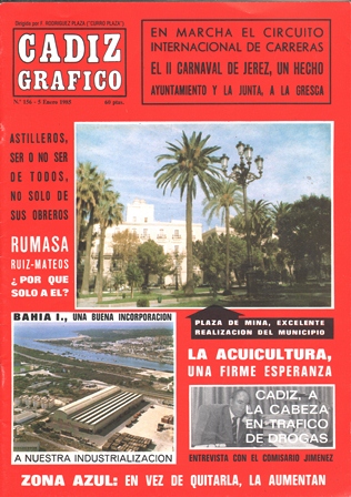 REVISTA CADIZ GRAFICO Nº 156 - 5 ENERO 1985