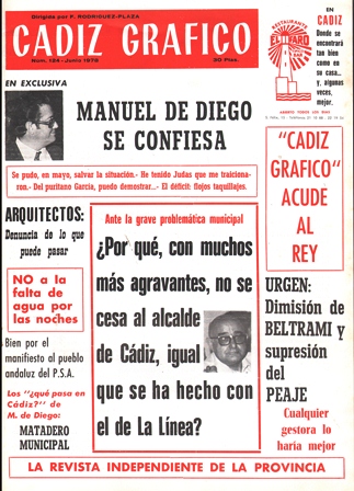 REVISTA CADIZ GRAFICO Nº 124 - JUNIO 1978
