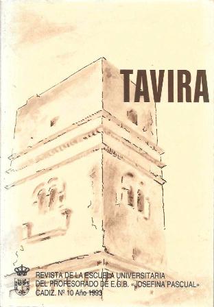 TAVIRA REVISTA Nº 10 ESCUELA UNIVERSITARIA DEL PROFESORADO E.G.B. JOSEFINA PASCUAL