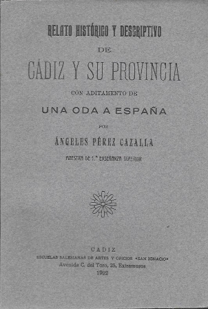RELATO HISTORICO Y DESCRIPTIVO DE CADIZ Y SU PROVINCIA