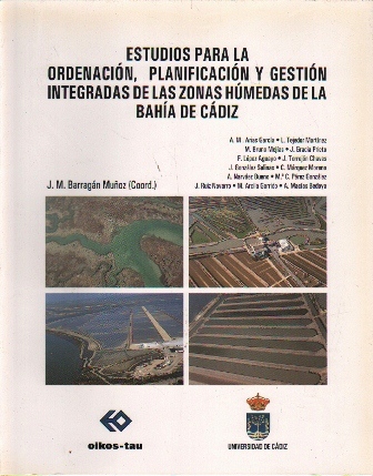 ESTUDIOS ORDENACION, PLANIFICACION Y GESTION ZONAS HUMEDAS BAHIA DE CADIZ