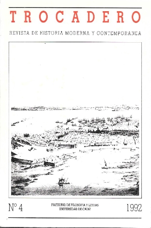 TROCADERO - REVISTA DE HISTORIA MODERNA Y CONTEMPORANEA Nº 4 1992