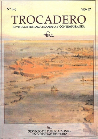 TROCADERO - REVISTA DE HISTORIA MODERNA Y CONTEMPORANEA Nº 8-9 1996-7