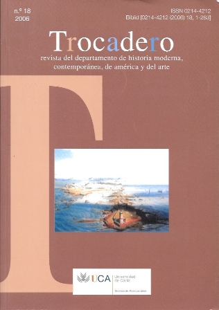 TROCADERO-REVISTA DE HISTORIA MODERNA Y CONTEMPORANEA Nº 18 2006