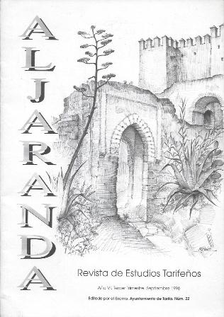 ALJARANDA - REVISTA DE ESTUDIOS TARIFEÑOS AÑO VI 3º TRIMESTRE SEPTIEMBRE 1996 Nº 22