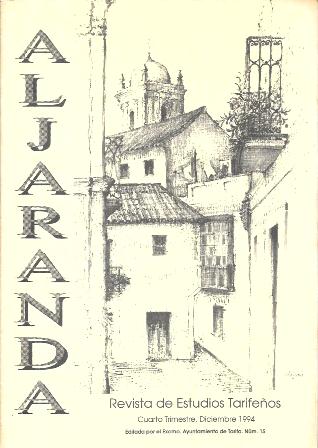 ALJARANDA - REVISTA DE ESTUDIOS TARIFEÑOS 4º TRIMESTRE DICIEMBRE 1994 Nº 15