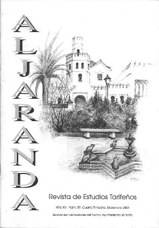 ALJARANDA - REVISTA DE ESTUDIOS TARIFEÑOS 4º TRIMESTRE DICIEMBRE 2005 Nº 59