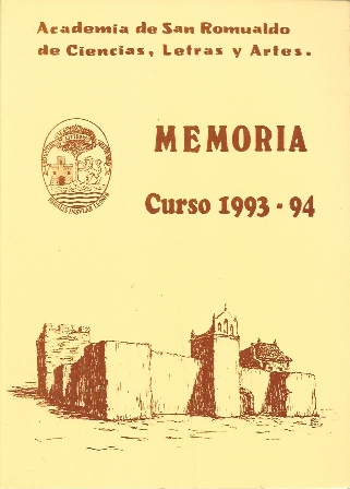 MEMORIA CURSO 1998-99 ACADEMIA SAN ROMUALDO DE CIENCIAS, LETRAS Y ARTES