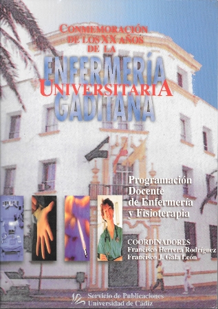 CONMEMORACION DE LOS XX AÑOS DE LA ENFERMERIA UNIVERSITARIA GADITANA