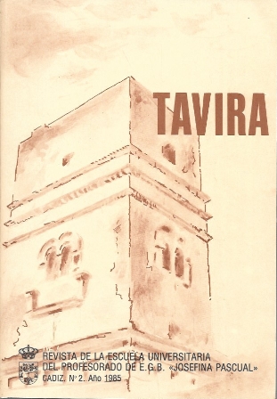 TAVIRA REVISTA ESCUELA UNIVERSITARIA PROFESORADO DE EGB JOSEFINA PASCUAL, Nº 2-1985
