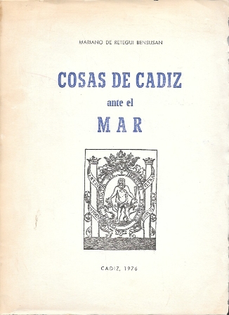 COSAS DE CADIZ ANTE EL MAR