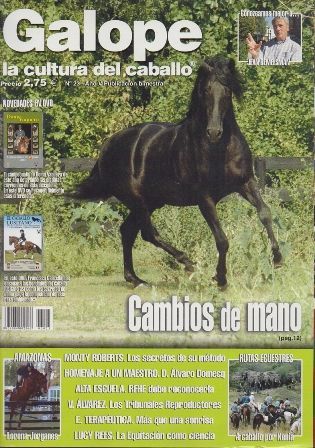 REVISTA GALOPE LA CULTURA DEL CABALLO Nº 23. 2005