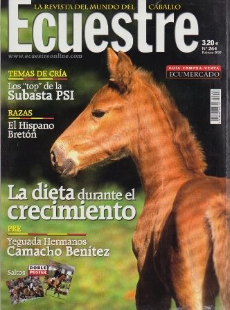 ECUESTRE. LA REVISTA DEL MUNDO DEL CABALLO Nº 264 FEBRERO 2005