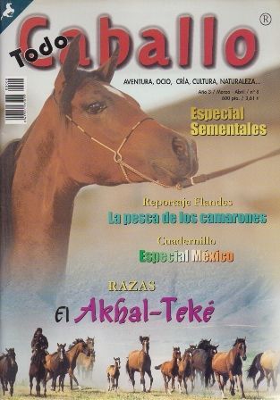 REVISTA TODO CABALLO AÑO 3 MARZO - ABRIL Nº 8.