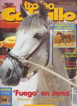REVISTA TROFEO CABALLO AÑO VI 2ª EPOCA Nº 70 JUNIO 2005.