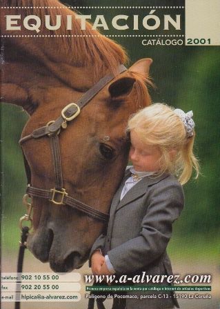 CATALOGO EQUITACION 2001 A. ALVAREZ.