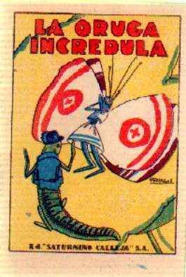 LA ORUGA INCREDULA