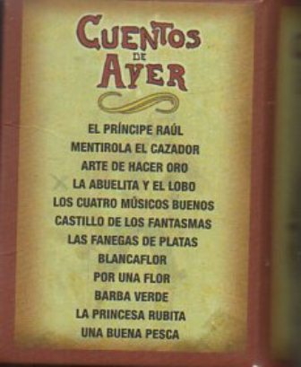 CUENTOS DE AYER DE CALLEJA