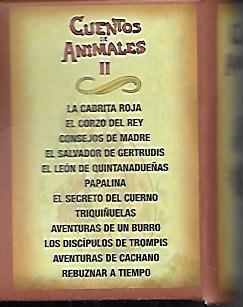 CUENTOS DE ANIMALES II DE CALLEJA