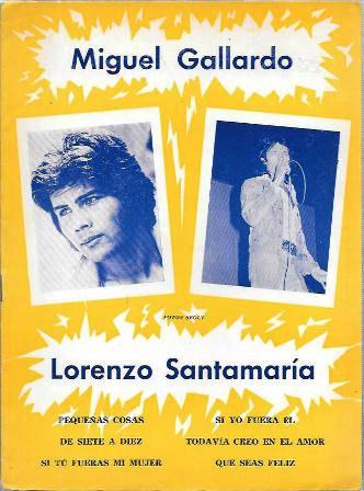 MIGUEL GALLARDO - LORENZO SANTAMARIA