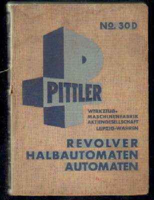 PITTLER. REVOLVER HALBAUTOMATEN AUTOMATEN Nº 30 D